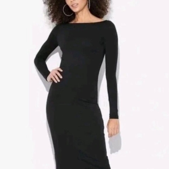 Target Black Midi Dress XS - Picture 2 of 3